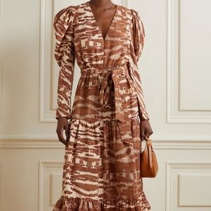 Ulla Johnson Leyla Tiger dress